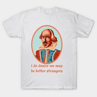 William Shakespeare Portrait and Quote T-Shirt